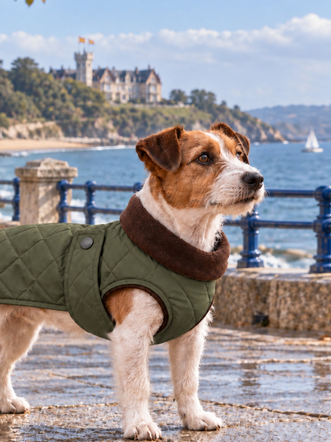 Maxi Green Waterproof Coat