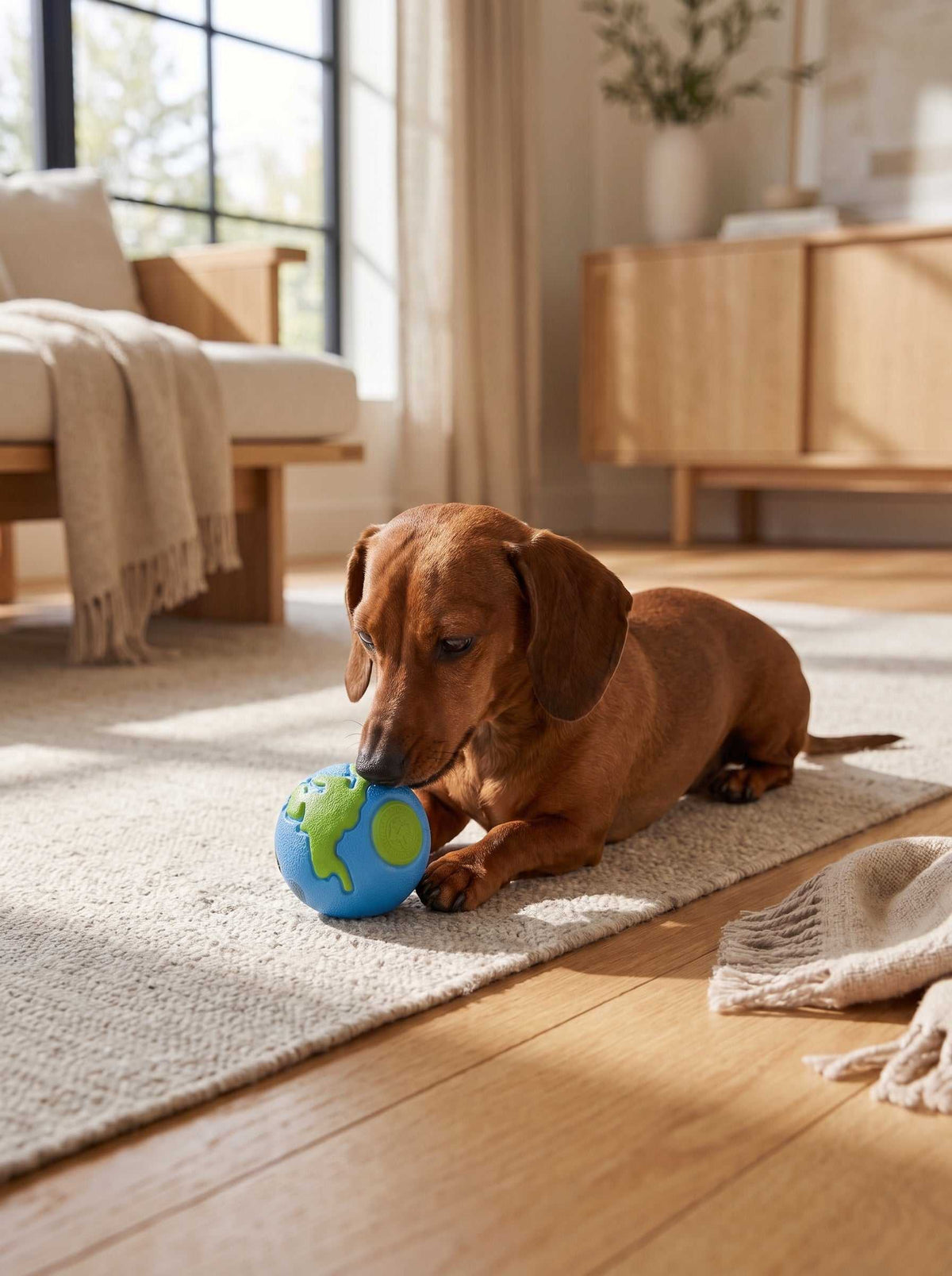 Pelota del mundo para perros