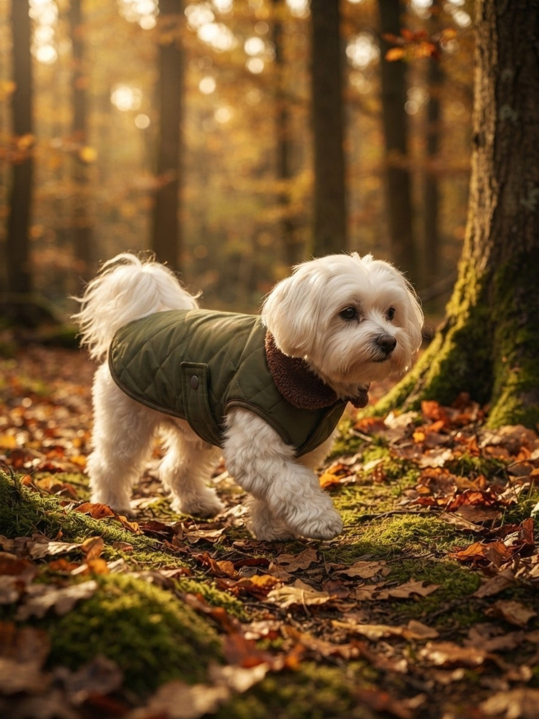 Maxi Green Waterproof Coat