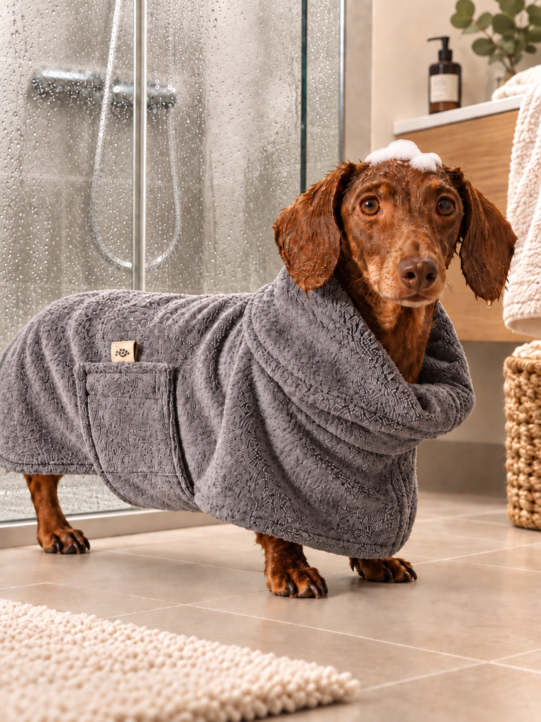 Spa Grey Bathrobe