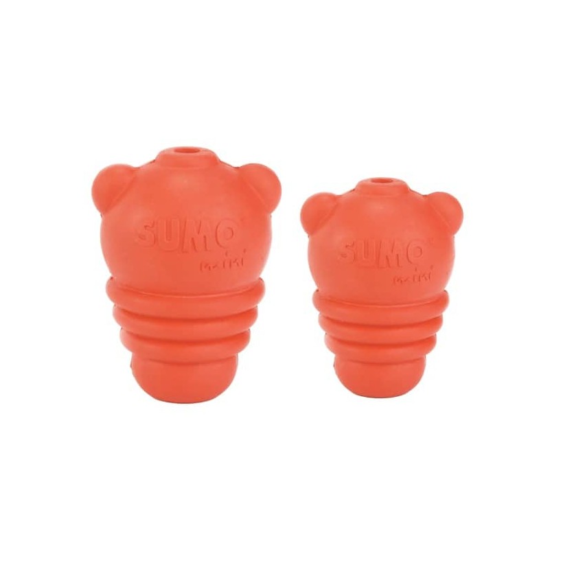 Rotes Sumo Mini Play Hundespielzeug - 2