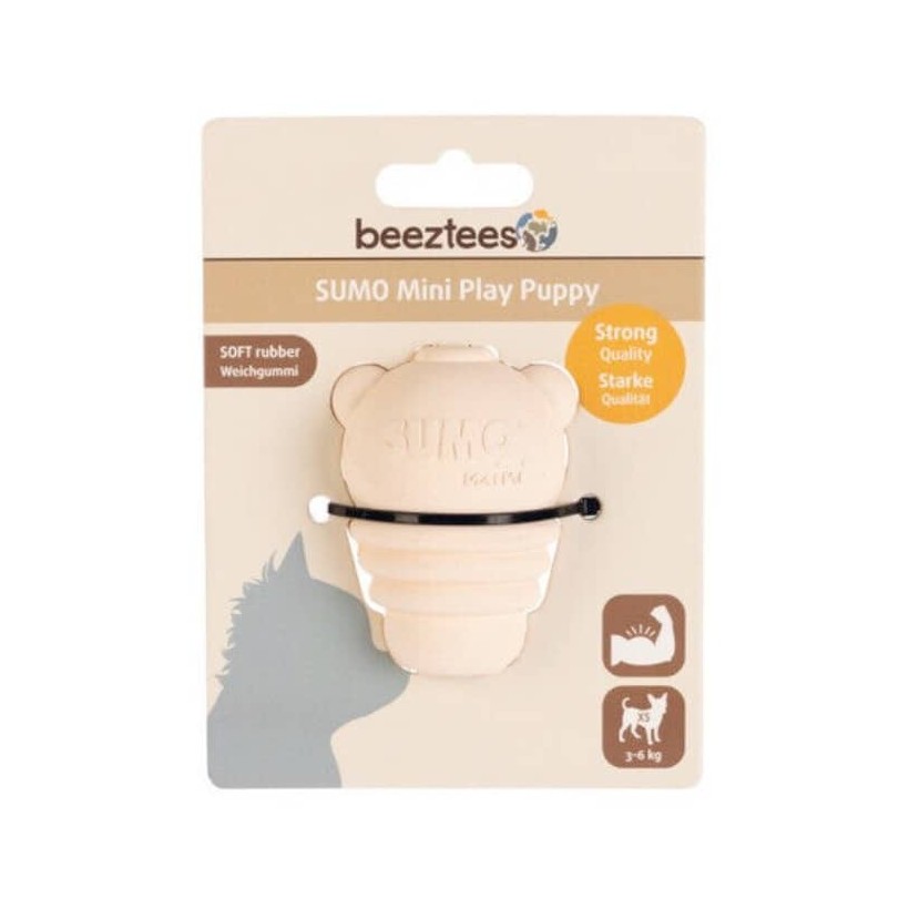 Rosa Sumo Mini Play Hundespielzeug - 4