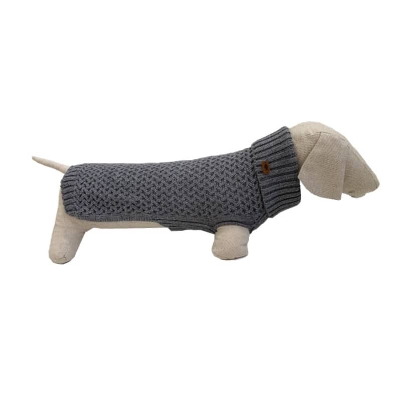 Hundepullover Elton Grey - 1