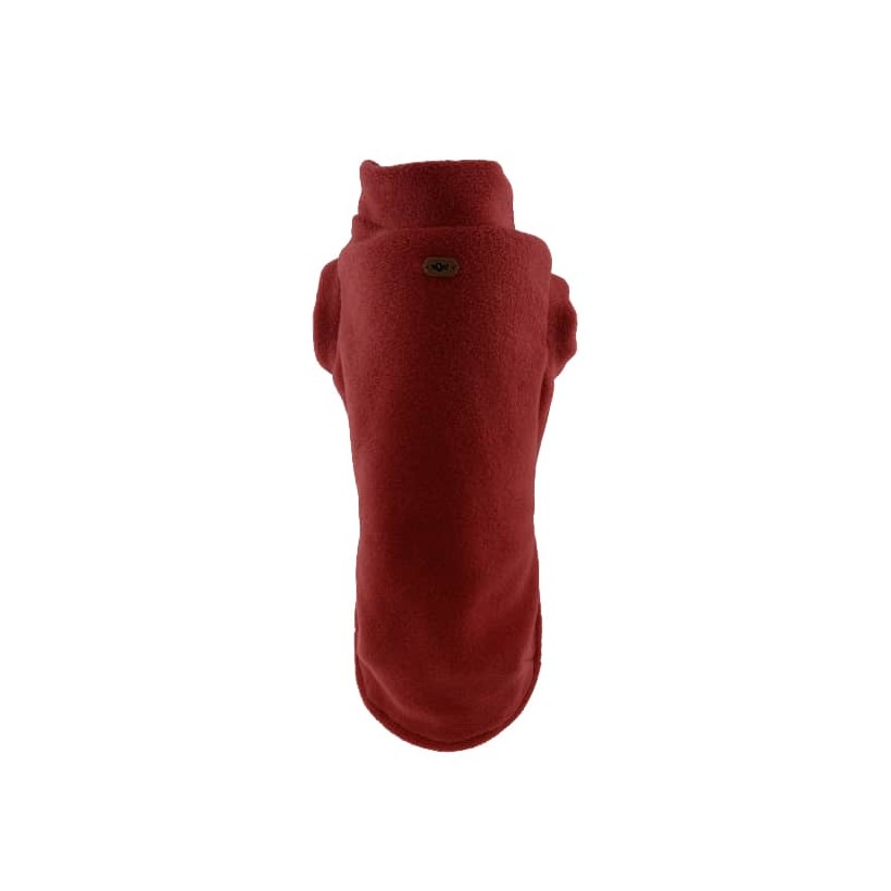 Hundefleecemantel Alaska Dark Red - 2