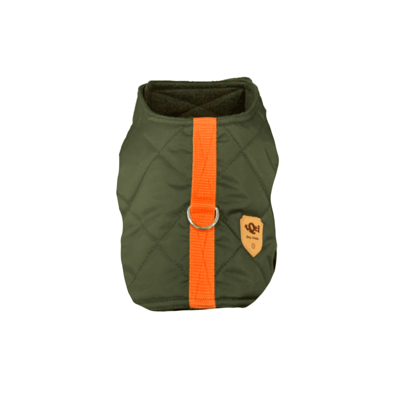 Gepolstertes Hundegeschirr Green