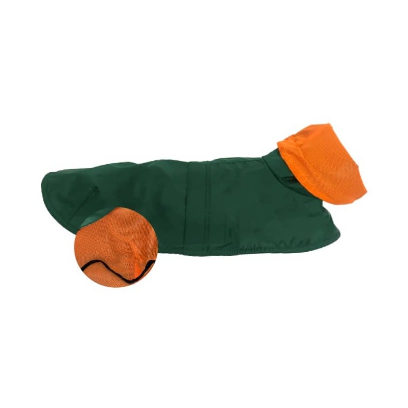 Hunderegenjacken Tintin Air Green - 1