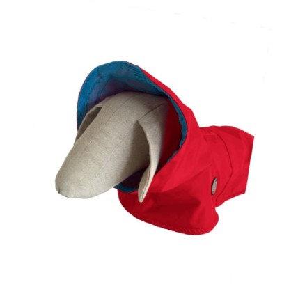 Hunderegenjacken Tintin Air Red - 4