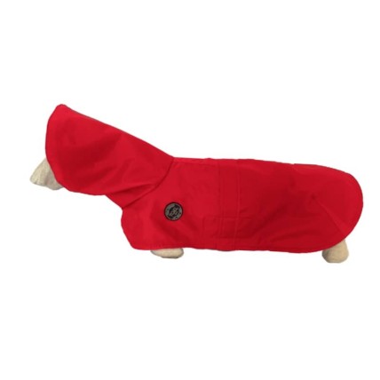 Hunderegenjacken Tintin Air Red - 5