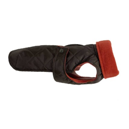 Maxi Brown waterproof dog coat - 1
