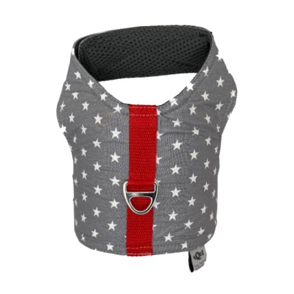 Hundegeschirr Stars Grey für den Sommer