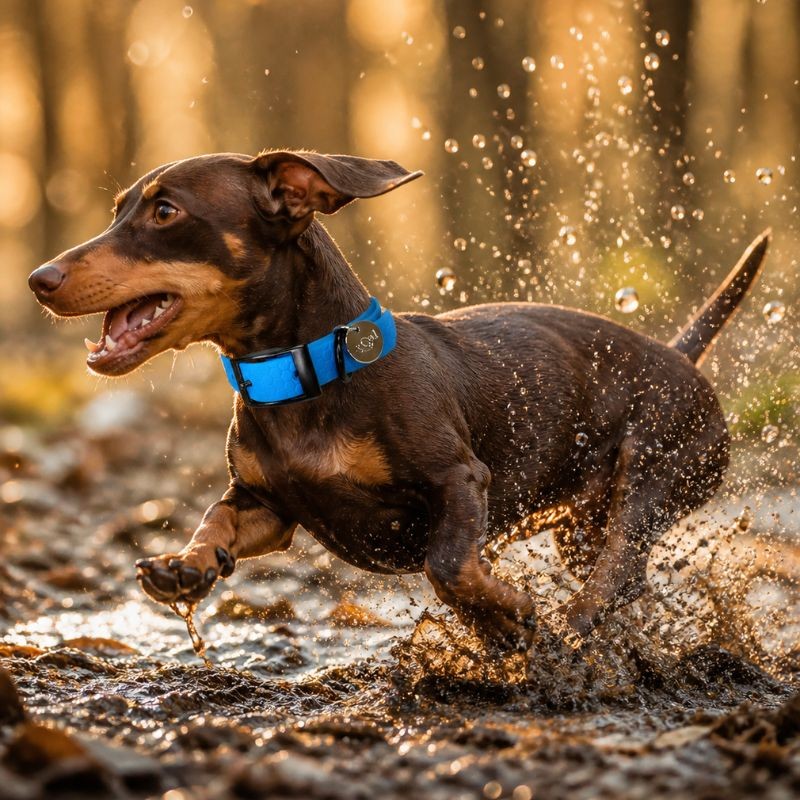 Sky wasserdichtes Hundehalsband
