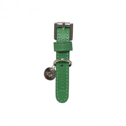 Hundehalsband Mint aus Leder - 2
