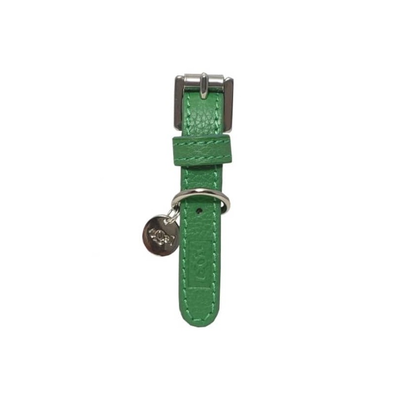 Hundehalsband Mint aus Leder - 2