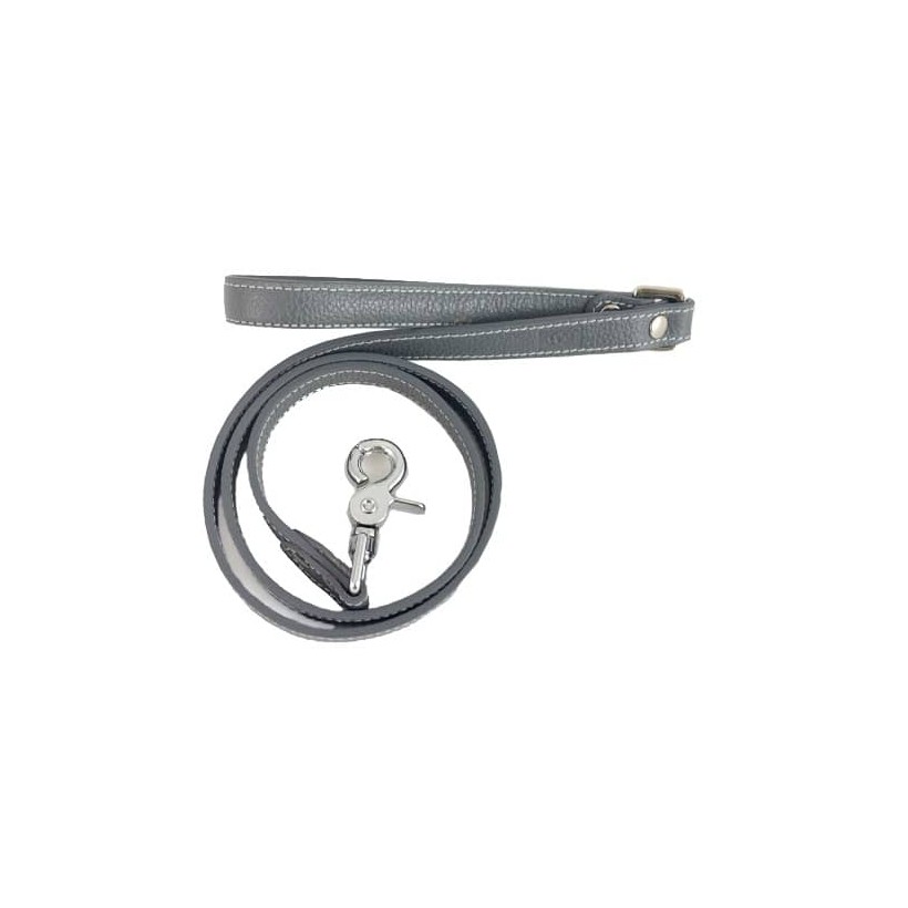 Hundeleine Grey aus Leder - 1