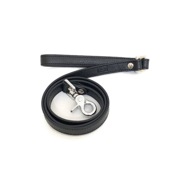 Hundeleine Noir aus Leder - 1