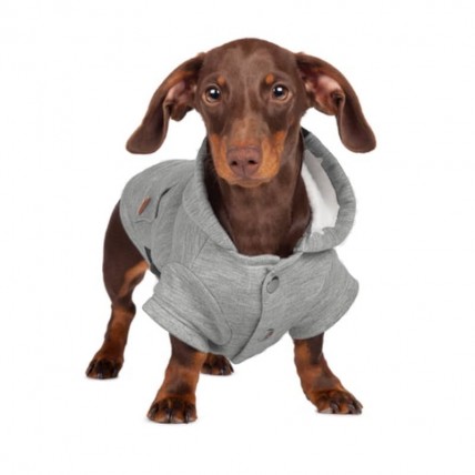Sweatshirt Boston Grey für Hunde - 4
