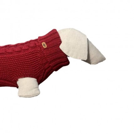 Hundepullover James Burgundy - 2