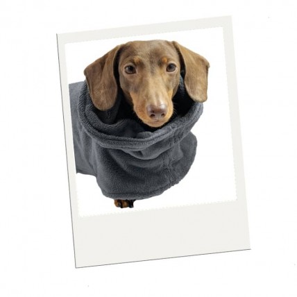 Hundebademantel Spa Grey - 2