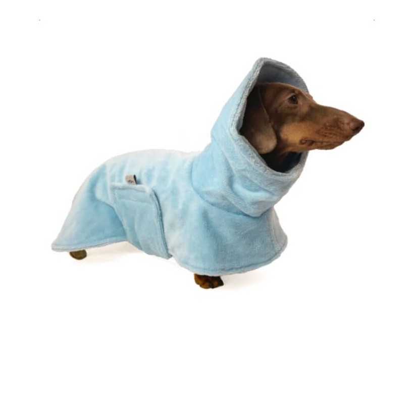 Hundebademantel Spa Blue - 1