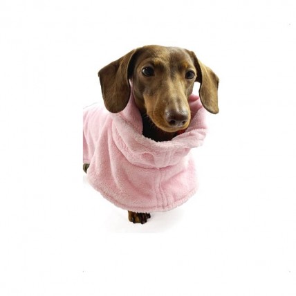 Hundebademantel Spa Pink - 2
