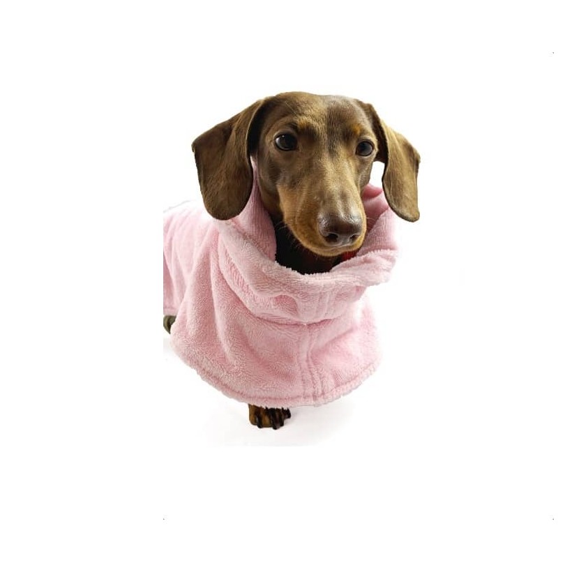 Hundebademantel Spa Pink - 2