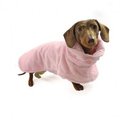 Hundebademantel Spa Pink - 3