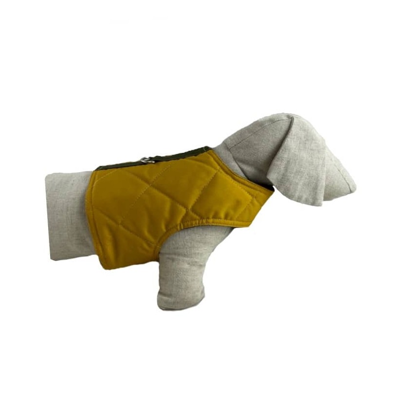 Gepolstertes Hundegeschirr Mustard - 3