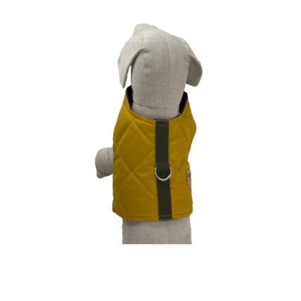 Gepolstertes Hundegeschirr Mustard - 4