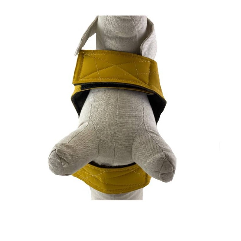 Gepolstertes Hundegeschirr Mustard - 5
