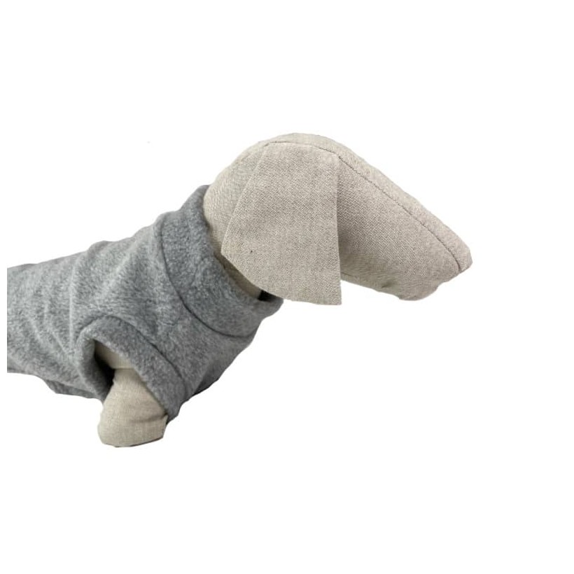 Hundefleecemantel Alaska Grey - 4