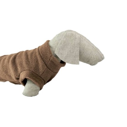 Hundefleecemantel Alaska Brown - 6