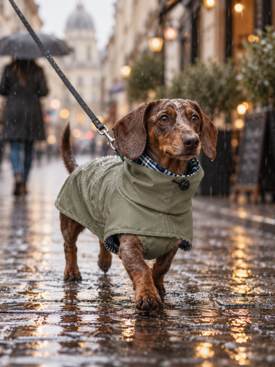 Tintin Khaki Raincoat
