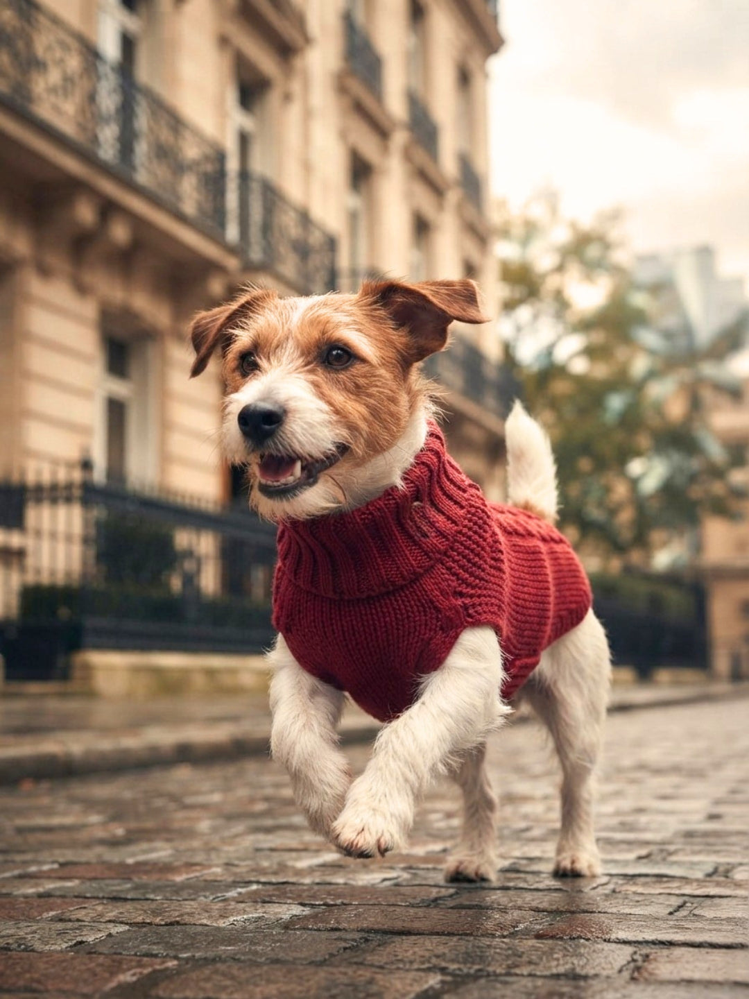 jersey de lana merino para perros